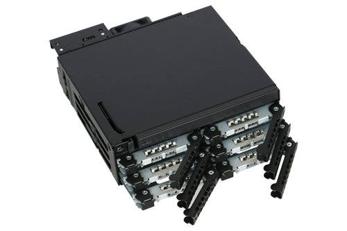 Drive Bay Panel Icy Dock MB606SPO-B Metal 12Gb/s with 4cm Fan