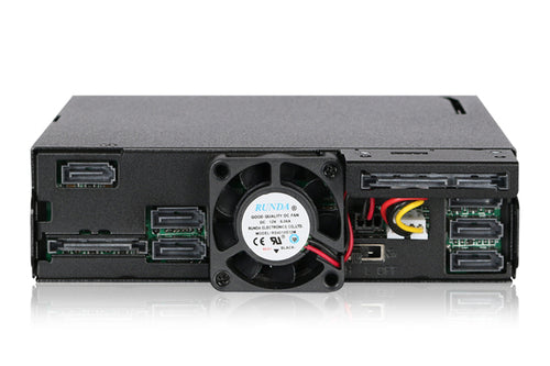 Drive Bay Panel Icy Dock MB606SPO-B Metal 12Gb/s with 4cm Fan