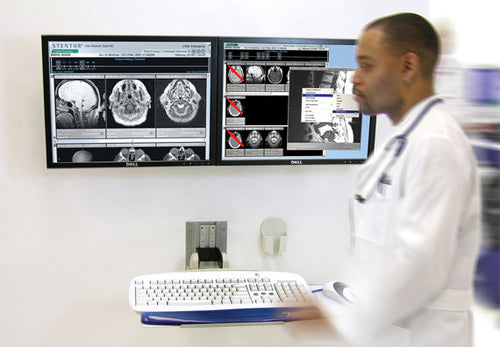 Ergotron Neo-Flex Dual Monitor Wall Mount
