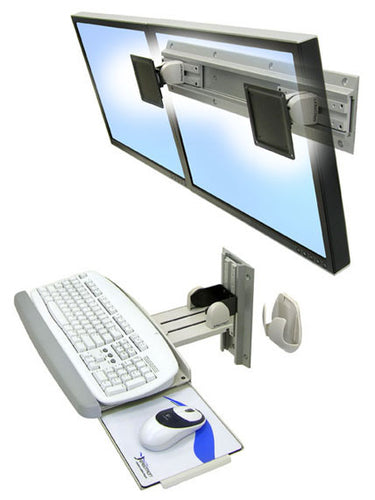 Ergotron Neo-Flex Dual Monitor Wall Mount