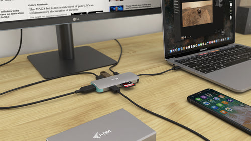 i-tec Metal C31NANODOCKPD laptop dock/port replicator