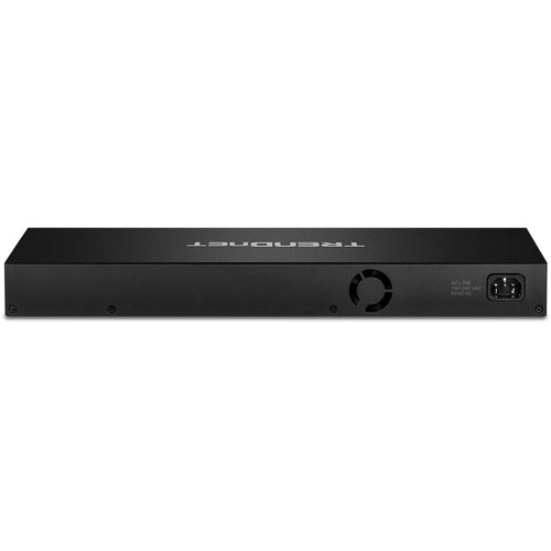 Gigabit-Ethernet-Switch Unmanaged 10/100/1000 MBit/s PoE 1HE Rackmontage