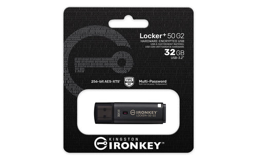 Kingston Technology IronKey Locker+ 50 G2 USB flash drive