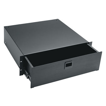 Drawer Unit Rack Accessory Middle Atlantic D3 Steel Black 1U