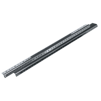 Middle Atlantic DWR-RR8 Rackschienen aus Stahl - Schwarz | Langlebiges Rack-Zubehör