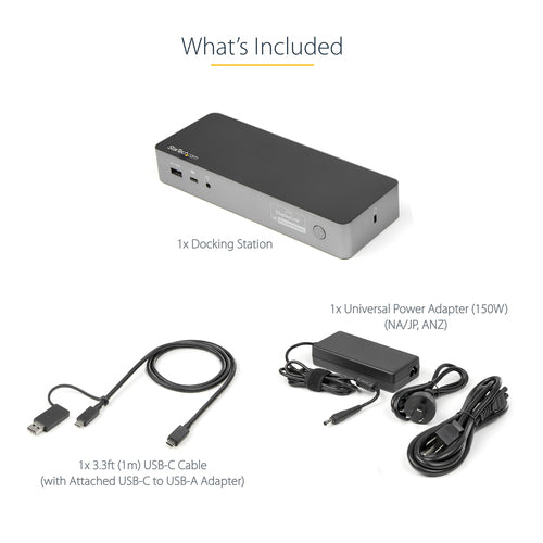 StarTech.com DK30C2DPEPUE laptop dock/port replicator