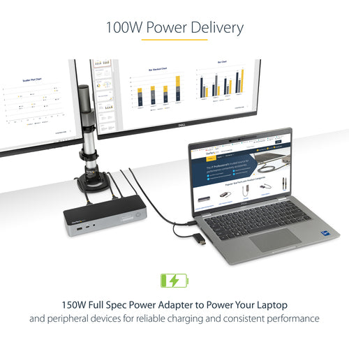 StarTech.com DK30C2DPEP laptop dock/port replicator