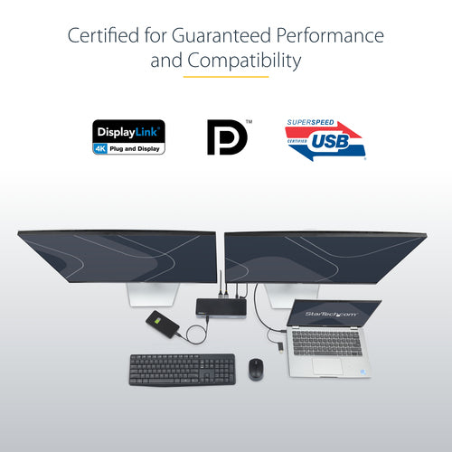 StarTech.com DK30C2DPEPUE laptop dock/port replicator