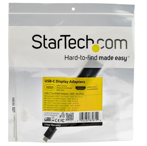 StarTech.com CDP2HD4K60H USB graphics adapter
