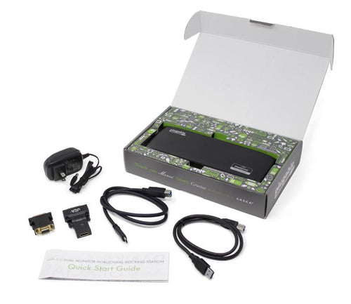 Plugable Technologies UD-3900H USB Docking Station - High-Speed Connectivity, Black