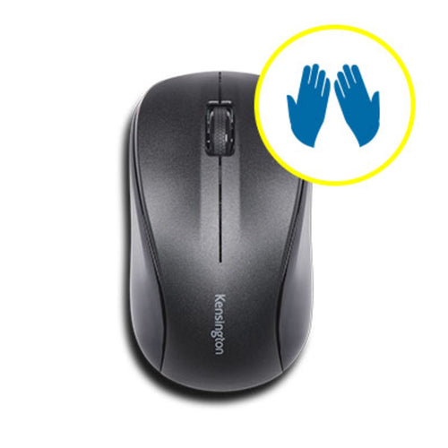 Wireless Mouse Kensington 1000 DPI Ambidextrous Black RF