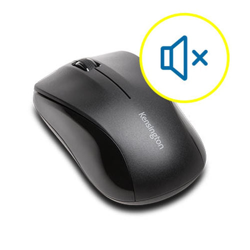 Wireless Mouse Kensington 1000 DPI Ambidextrous Black RF