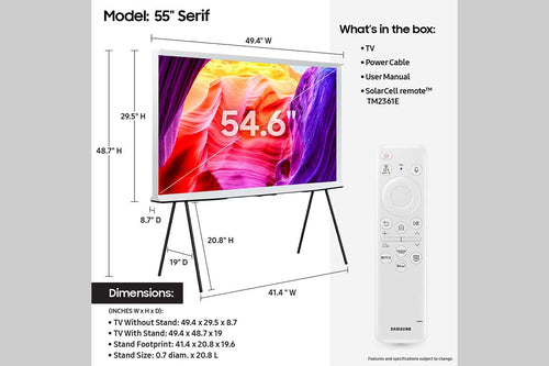 Samsung The Serif QN55LS01DAF
