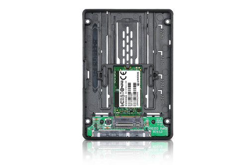 Icy Dock 70mm Adapter Black CE REACH for M.2 SSDs