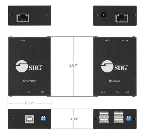 Siig JU-EX0311-S1 network extender