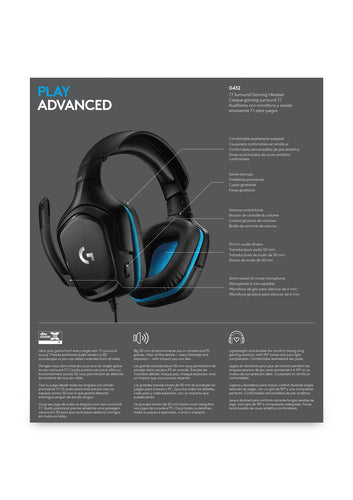 Logitech G 981-000769 headphones/headset
