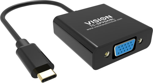 Vision TC-USBCVGA/BL video cable adapter