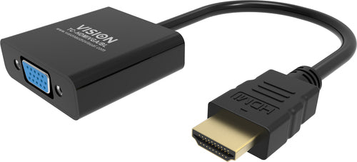 Vision TC-HDMIVGA/BL video cable adapter