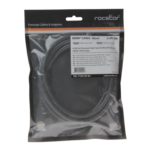 Rocstor Y10C156-B1 HDMI cable