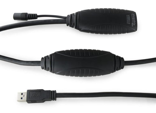 USB 3.2 Gen 1 Cable 10m USB A to USB A Black Plugable Technologies