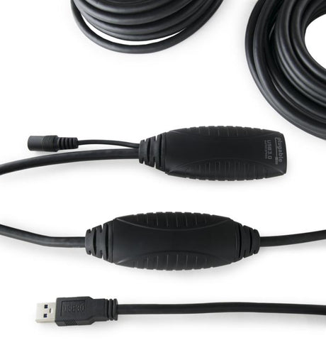 USB 3.2 Gen 1 Cable 10m USB A to USB A Black Plugable Technologies