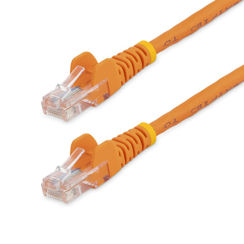 StarTech.com 6 ft Orange Snagless Category 5e (350 MHz) UTP Patch Cable networking cable