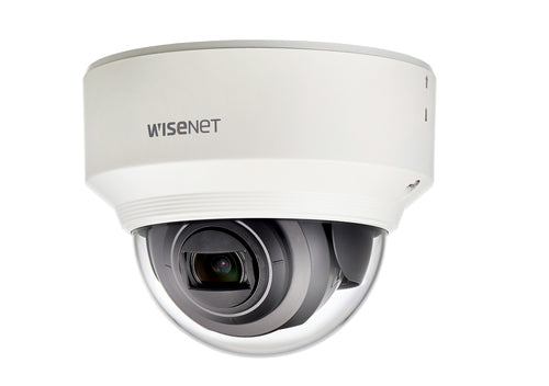 IP Security Camera Hanwha XND-6080V Wired Digital PTZ Indoor Outdoor Ceiling Ivory