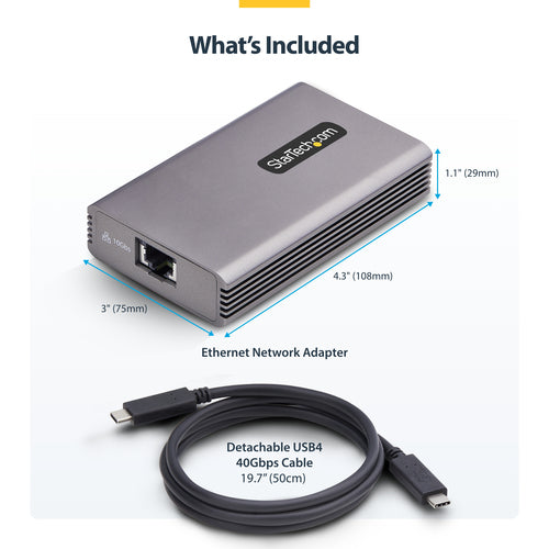 StarTech.com USB4-10GBE-ETHERNET network card