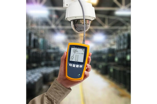 Fluke MicroScanner PoE Netzwerk-Tester RJ-45 LCD-Anzeige 460m