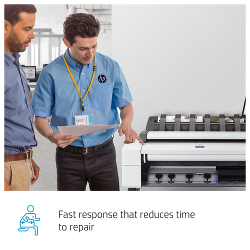 HP 1 year Post Warranty Next Business Day Onsite HW Support for DesignJet T530-24