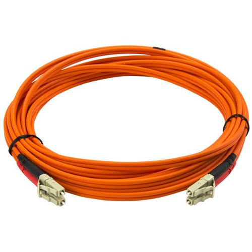 Fiber Optic Cable StarTech.com 5m Multimode Duplex LC to LC 50/125 µm