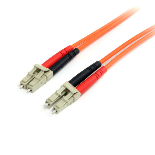 StarTech.com FIBLCLC10 10m Multimode-Duplex-Glasfaserkabel LC/LC – Hochgeschwindigkeits-Netzwerk