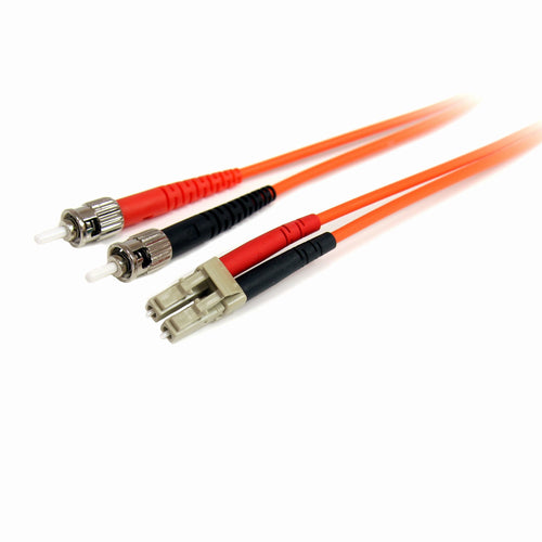 Fibre Optic Cable StarTech.com FIBLCST2 2m Multimode Duplex LC to ST