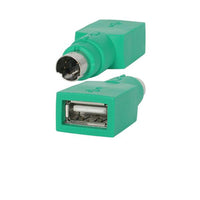 Mouse Adapter StarTech.com USB to PS/2 Female/Male Green