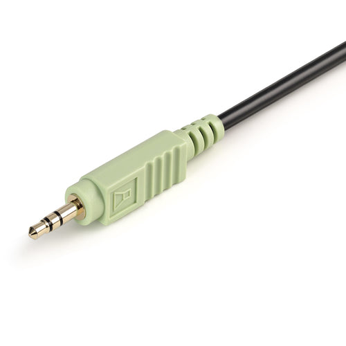 StarTech.com 1,8m 4-in-1 USB-DVI-KVM-Kabel mit Audio und Mikrofon - USBDVI4N1A6
