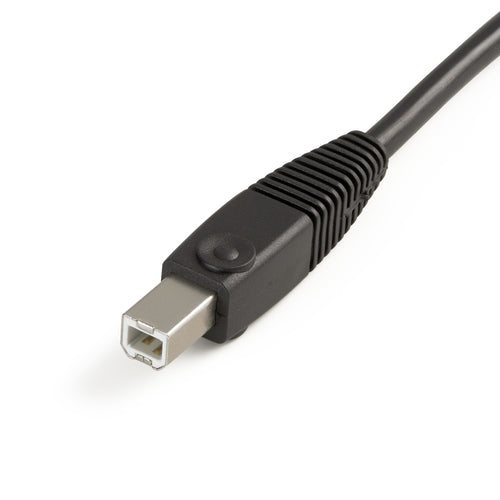 StarTech.com 1,8m 4-in-1 USB-DVI-KVM-Kabel mit Audio und Mikrofon - USBDVI4N1A6
