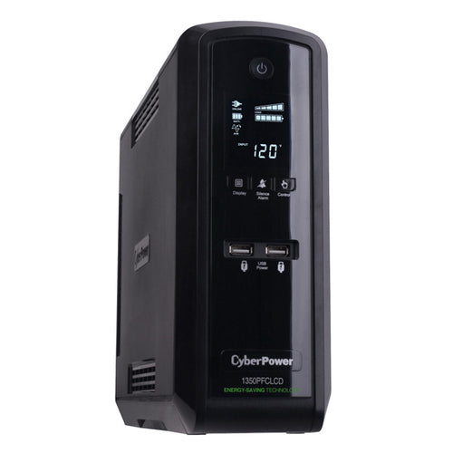 CyberPower CP1350PFCLCD 1350VA Line-Interactive USV - Stromversorgung für Elektronik
