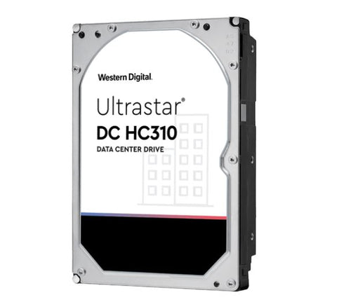 6 TB Western Digital Ultrastar DC HC310 7.200 RPM SAS interne Festplatte