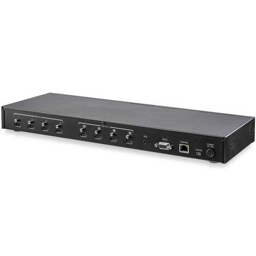 StarTech.com VS424HD4K60 4x4 HDMI Matrix Switch - 4K 60Hz, Audio & Ethernet Control