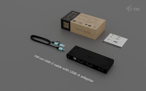 i-tec CADUA4KDOCKPDB laptop dock/port replicator