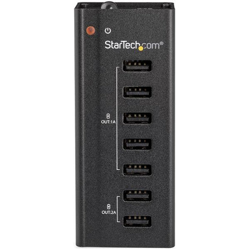 USB Charging Station StarTech.com ST7C51224 7-Port 5x1A 2x2A