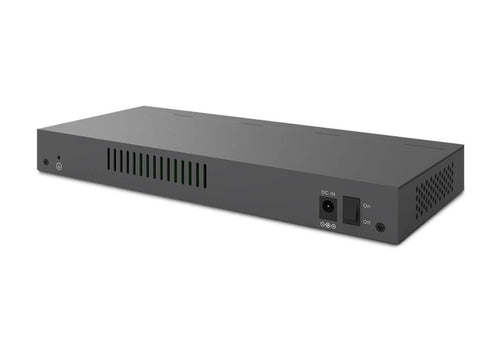 8-Port GbE Managed PoE Network Switch 130W SFP Desktop Wall-Mountable