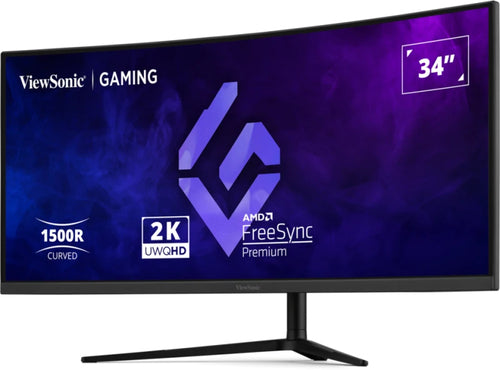 34 Inch UltraWide Quad HD Monitor 3440 x 1440 Curved Display
