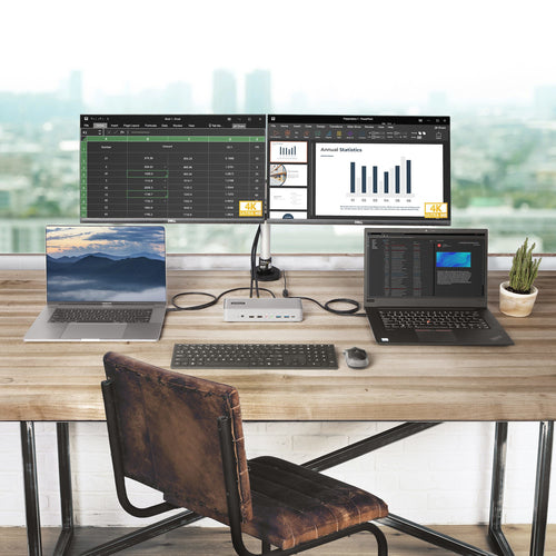 StarTech.com 129N-USBC-KVM-DOCK laptop dock/port replicator