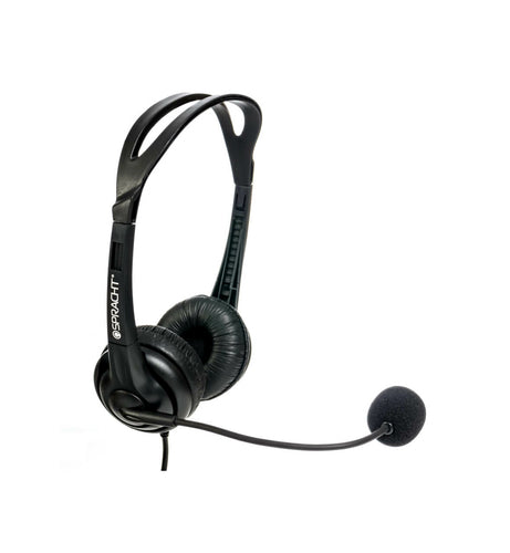 Wired Headset Spracht ZūM350 200Hz-20kHz 25g Black Office Call Center