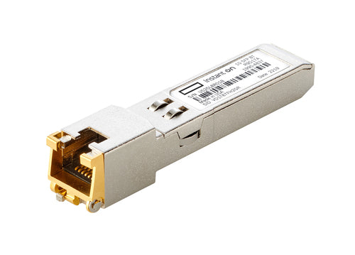 HPE Networking Instant On 1G SFP RJ45 100m Cat5e Transceiver network transceiver module
