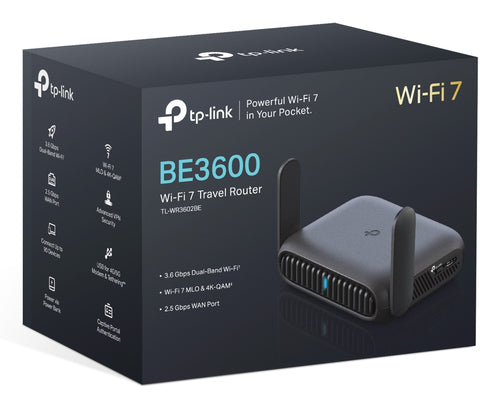 TP-Link BE3600 Wi-Fi 7 wireless router