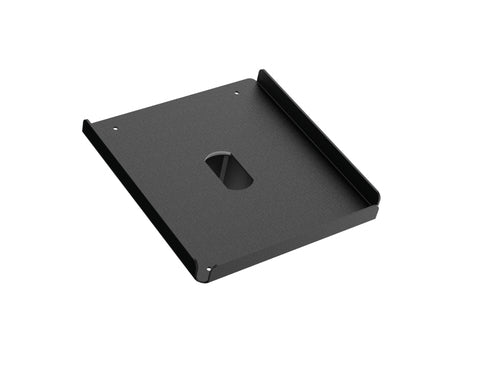 Ergonomic Solutions SpacePole TM-T88 Druckerplatte – Schwarzes Metallzubehör für Epson Drucker