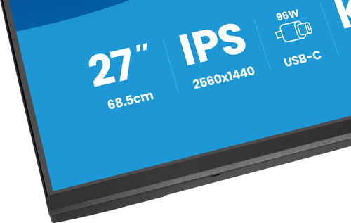 iiyama ProLite XB2797QSNPH-B1 27IN IPS LCD 4MS 2560X1440 350CD/M2 HDMI/DP/USB 2 computer monitor