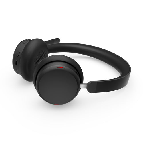 Kabelloses Lenovo ANC Headset 6550 Büro Callcenter 20-20000 Hz Leicht Schwarz